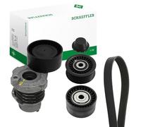 INA Kit de courroie d'accessoire 529 0194 10 – Jeu de courroies trapézoïdales à nervures 1605 mm