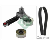 INA Jeu de courroies trapézoïdales à nervures 529 0257 10 1565mm