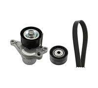 INA Jeu de courroies trapézoïdales à nervures 529 0423 10 1705mm Compatible avec RENAULT Megane III 3/5 portes BZ0/1 Espace IV JK, JK0/1 Scénic III JZ0/1 Megane II 3/5 portes BM, CM, BM0/1, CM0/1