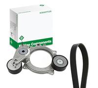 INA Jeu de courroies trapézoïdales à nervures 529 0573 10 1120mm Compatible avec AUDI A4 B9 Avant 8W5, 8WD Q5 FYB, FYG A6 C8 Avant 4A5 A5 B9 Sportback F5A, F5F A4 B9 Berline 8W2, 8WC A4 B9 Allroad 8WH