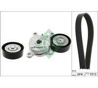 INA Jeu de courroies trapézoïdales à nervures Kit de courroies d'accessoire 529