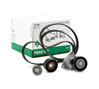 INA Jeu de courroies trapézoïdales à nervures Kit de courroies d'accessoire 529
