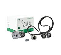 INA Jeu de courroies trapézoïdales à nervures Kit de courroies d'accessoire 529