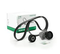 INA Jeu de courroies trapézoïdales à nervures Kit de courroies d'accessoire 60mm