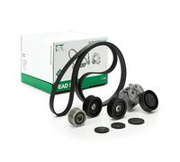 INA Jeu de courroies trapézoïdales à nervures Kit de courroies d'accessoire 69mm