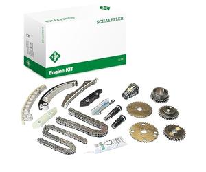 INA Kit de chaîne de distribution 120 82 Simplex duplex avec roue dentée de vilebrequin avec roue dentée d'arbres à came avec roue dentée de vilebrequin avec roue dentée d'arbres à came