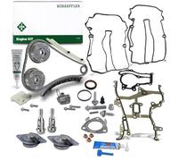 INA Kit de chaîne de distribution Kit chaîne 130 Simplex avec joints avec roues dentées avec joints avec roues dentées pour OPEL Insignia A Sports Tourer (G09) Corsa D 3/5 portes (S07) Mokka/Mokka X