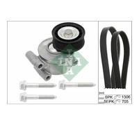 INA Kit De Courroie À Nervures Pour Ford Focus II Turnier DA_ HCP DP DM2 Volvo