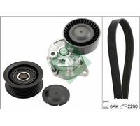 INA Kit De Courroie À Nervures Pour Mercedes-Benz C-Class W203 S203