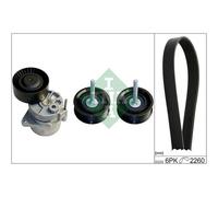 INA Kit De Courroie À Nervures Pour Mercedes-Benz C-Class W203 S203