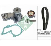 INA Kit de distribution + pompe à eau Pompe à Eau + Kit De Distribution 530 0605