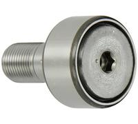 INA KR40PP Caméra de type clou, scellé, métrique, acier, diamètre du rouleau de 40 mm, largeur du rouleau de 20 mm, longueur du goujon de 36,5 mm, longueur totale de 58 mm, diamètre du goujon de 18 mm