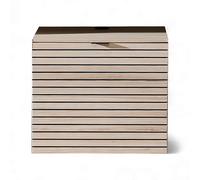 INA Meuble TV Bas en Cachemire, Aspect chêne Riva certifié FSC, Meuble TV Moderne avec Beaucoup d'espace de Rangement pour Votre Salon, 60 x 51 x 44 cm (l x H x P)