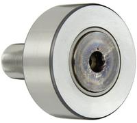 INA NUKR90 Cam Follower, type clou, non scellé, standard, métrique, acier, 90 mm de diamètre, 35 mm de largeur, 63 mm de longueur, 100 mm de longueur totale, 30 mm de diamètre