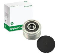 INA Poulie débrayable d'alternateur 231004BA0A 231004BA0B 231004BA0C Compatible avec RENAULT Megane IV 3/5 portes B9A/M/N Megane IV Grandtour K9A/M/N Koleos II HC, NISSAN X-TRAIL T32