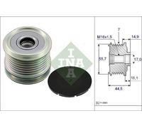 INA Poulie débrayable d'alternateur Poulie d'Alternateur 535 0042 10 55,7/17,0mm