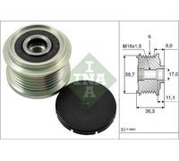INA Poulie débrayable d'alternateur Poulie d'Alternateur 535 0160 10 58,7/17,0mm