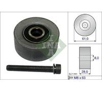 INA Poulie renvoi / transmission courroie de distribution 532 0472 10 61mm 28mm