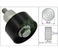 INA Poulie renvoi / transmission courroie de distribution 532 0753 10 50mm 25mm
