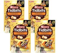 INABA Cat Churu Tidbits - poulet 4x(8x12g)