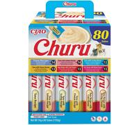 INABA Cat Churu Tuna Recipe Mélange de friandises crémeuses au thon pour chats 80x14g