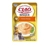 INABA Cat Ciao Bisque - aliment complémentaire pour chat au poulet, 40 g