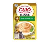 INABA CAT CIAO ENTRÉE BISQUE POULET & THON 40 g
