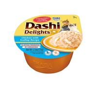 INABA Cat Dashi Delights - bouillon poulet et noix de Saint-Jacques - 70 g