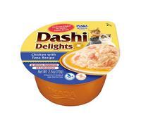 INABA Cat Dashi Delights - bouillon poulet et thon - 70 g