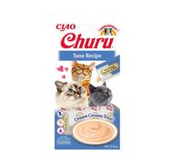 INABA Churu Cat - friandise crémeuse au thon et à la crème pour chats - 56 g