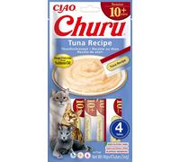 INABA Churu Cat Senior Tuna 4x14g friandise crémeuse pour chats âgés au goût de thon