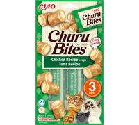 Inaba Churu Cat Snack Bites Poulet & Thon 3x10g