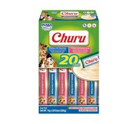 INABA Churu Lot de 20 friandises pour chien au poulet et fruits de mer
