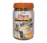 INABA Churu Chicken Variety Mélange de saveurs avec poulet 50x14g (700g)