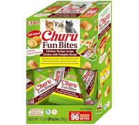 INABA kuchi Friandises pour chat ludiques – Rouleaux de poulet et de potiron
