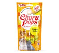 INABA Churu Pops, Friandises pour Chats, Gelée au Poulet, 4x15g