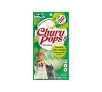 INABA Churu Pops Tuna with chicken - cat treats - 4x15 g