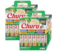 INABA Churu pour chats - mélange au thon et au poulet 2x(80x14g)