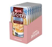 INABA CIAO Bouillon Bouillon de poulet et de thon pour chats 12x40g