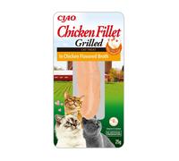 INABA CIAO Chicken fillet grilled - Filet de poulet dans un bouillon de poulet - 25 g