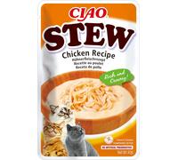 INABA CIAO – Plat de poulet à l'étouffée, Pâtée humide pour chat 40 g