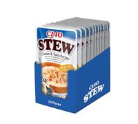 INABA Ciao Stew, Friandise pour Chat Humide au Poulet et Thon, 12x40g