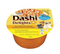 INABA Dashi Delights Friandises pour Chats à Base d'ingrédients de Haute qualité, Riches en humidité et en protéines, Faibles en Calories, sans céréales ni Sucre ajouté 70g (Paquets de 1)