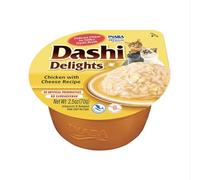 INABA Cat Dashi Delights - bouillon poulet et fromage - 70 g