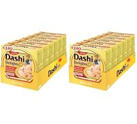 INABA Dashi Delights - Morceaux dans Un Bouillon de Flocons de bonite au Poulet,Thon & Saumon - 6 x 70g - Nourriture pour Chat - Topping - Riche en protéines - Ingrédients naturels - Pâtée pour Chat.