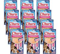 INABA Dog Churu (à base de poisson) saumon 12x(4x14g)