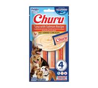 INABA Churu Friandises pour Chiens à Base d'ingrédients de Haute qualité, Riches en humidité et en protéines, Faibles en Calories, sans céréales ni Sucre ajouté 56g (Paquets de 1)