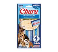 INABA Dog Recette de thon Churu (à base de poisson)4 x14g(56 g)