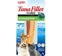 INABA Filet de thon pour chats - Thon dans un bouillon fait maison15g