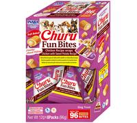 INABA Fun Bites Friandises pour chien - Roulés poulet et patate douce